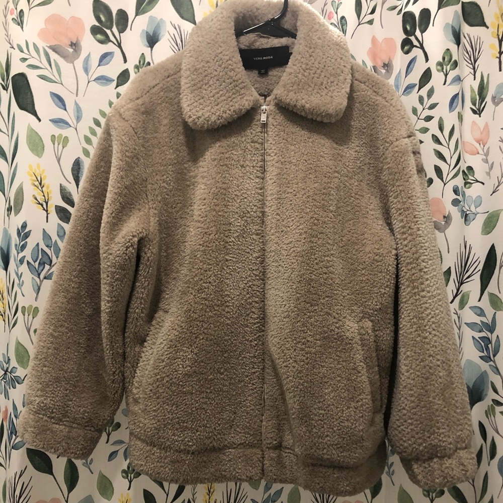Vero Moda Comfy teddy bear jacket
